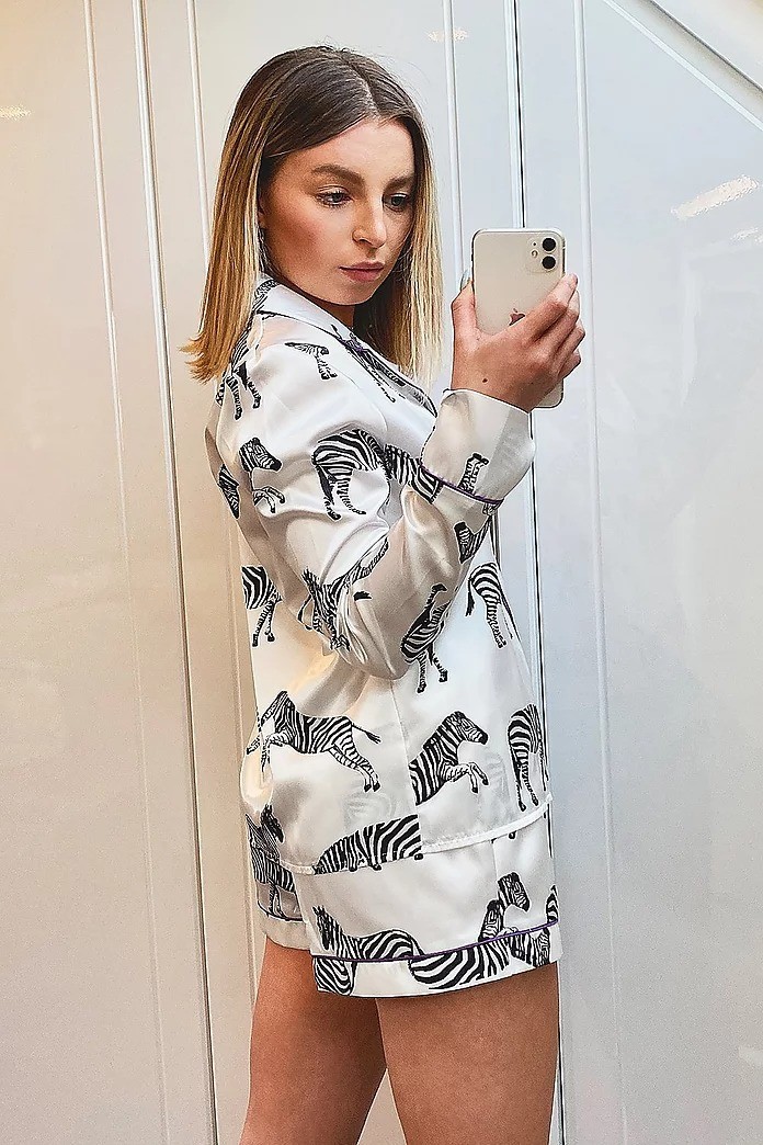

Пижама Boohoo 40 белый 8520123003623