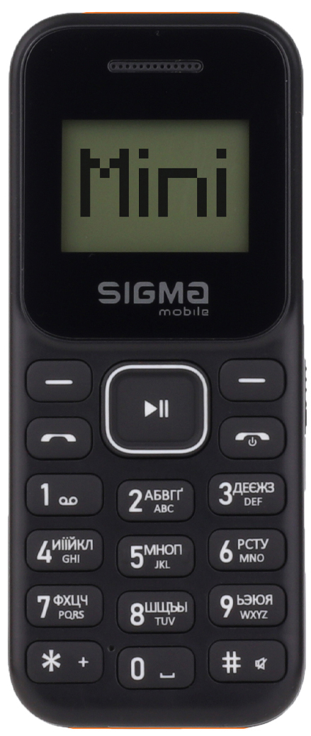 

Мобильный телефон Sigma mobile X-style 14 Mini Black-Orange