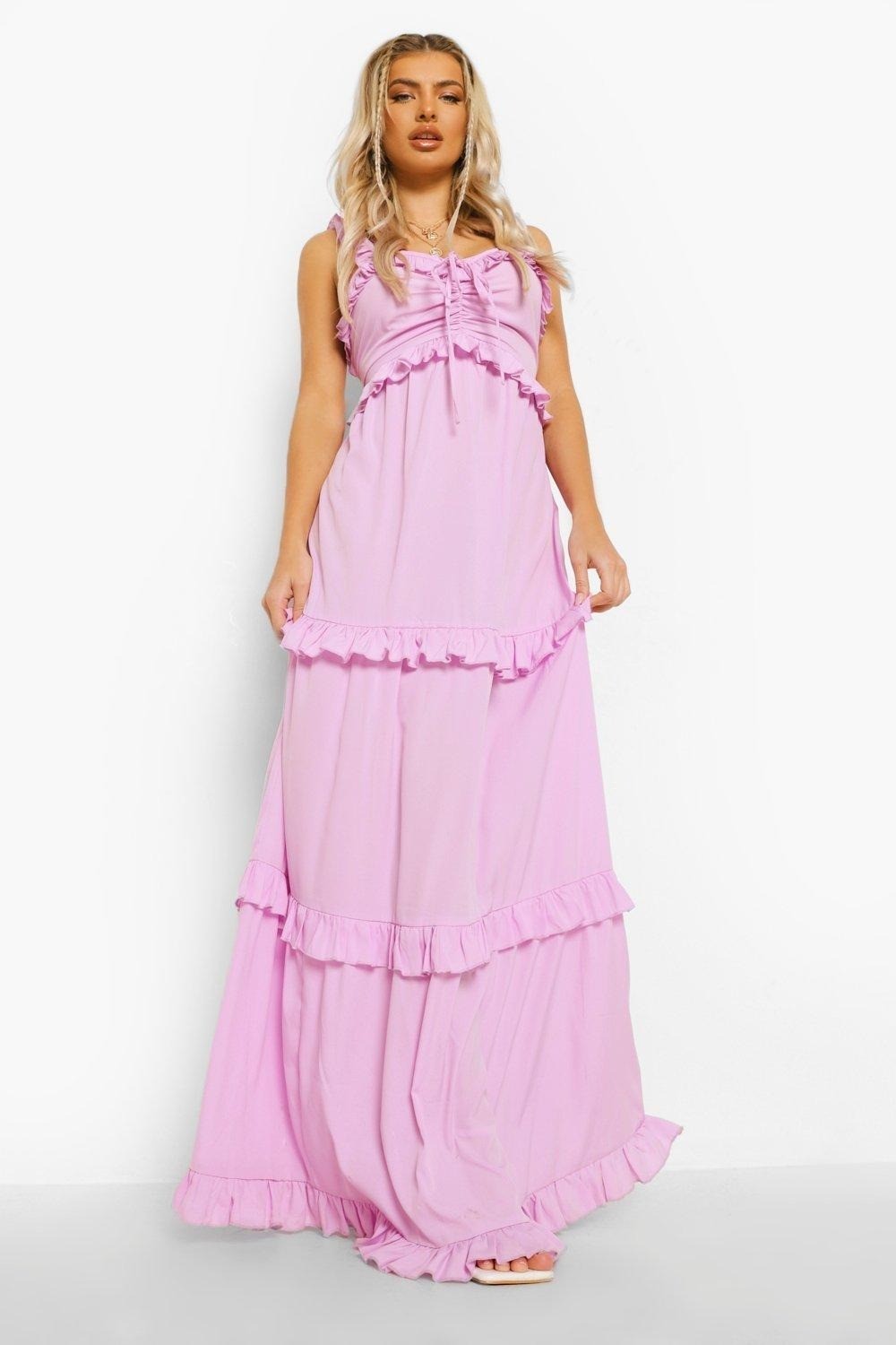 

Платье Boohoo 40 лаванда 8520123003614