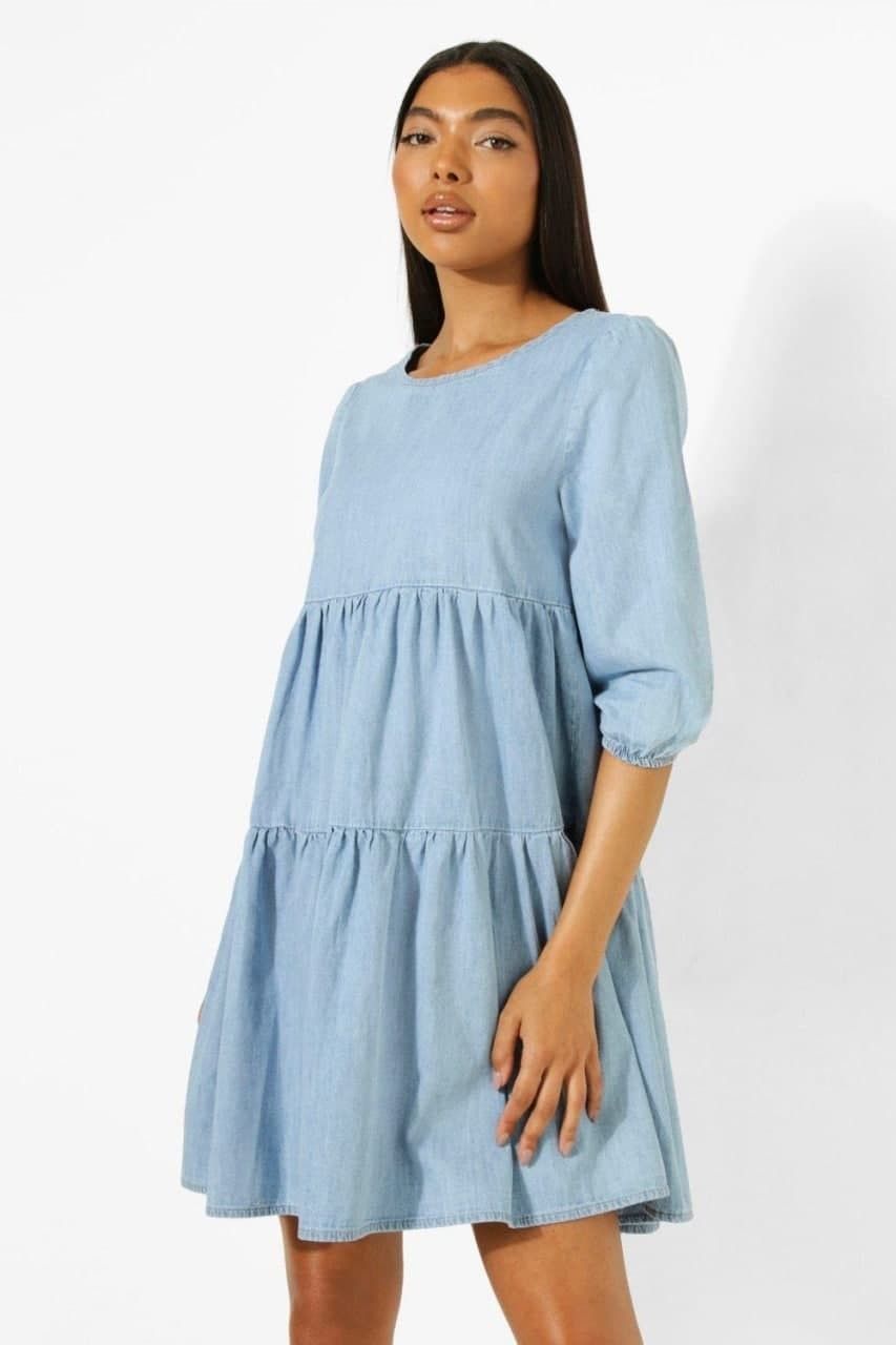 

Платье Boohoo  джинс 8520123003382, Платье Boohoo 38 джинс 8520123003382