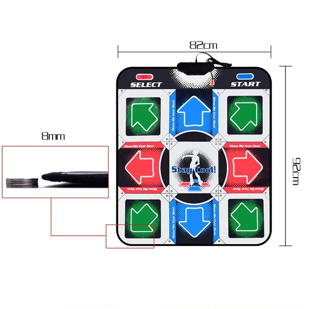 Коврик для танцев с подключением к телевизору компьютер USB и TV Stay Cool  для детей и взрослых – фото, отзывы, характеристики в интернет-магазине  ROZETKA от продавца: Join Point | Купить в Украине: