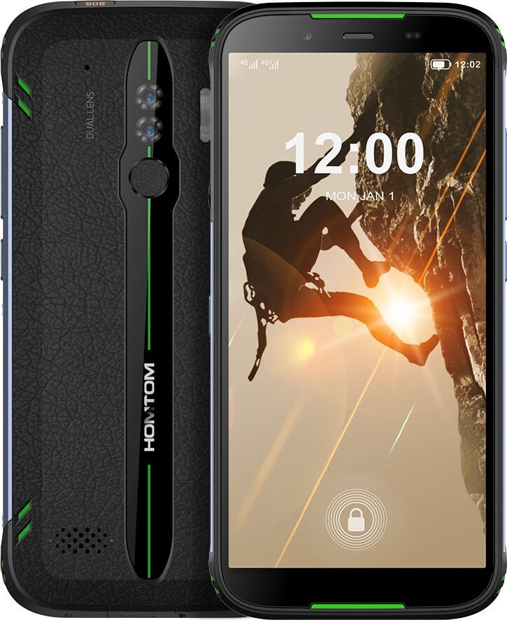 

Смартфон Homtom HT80 green