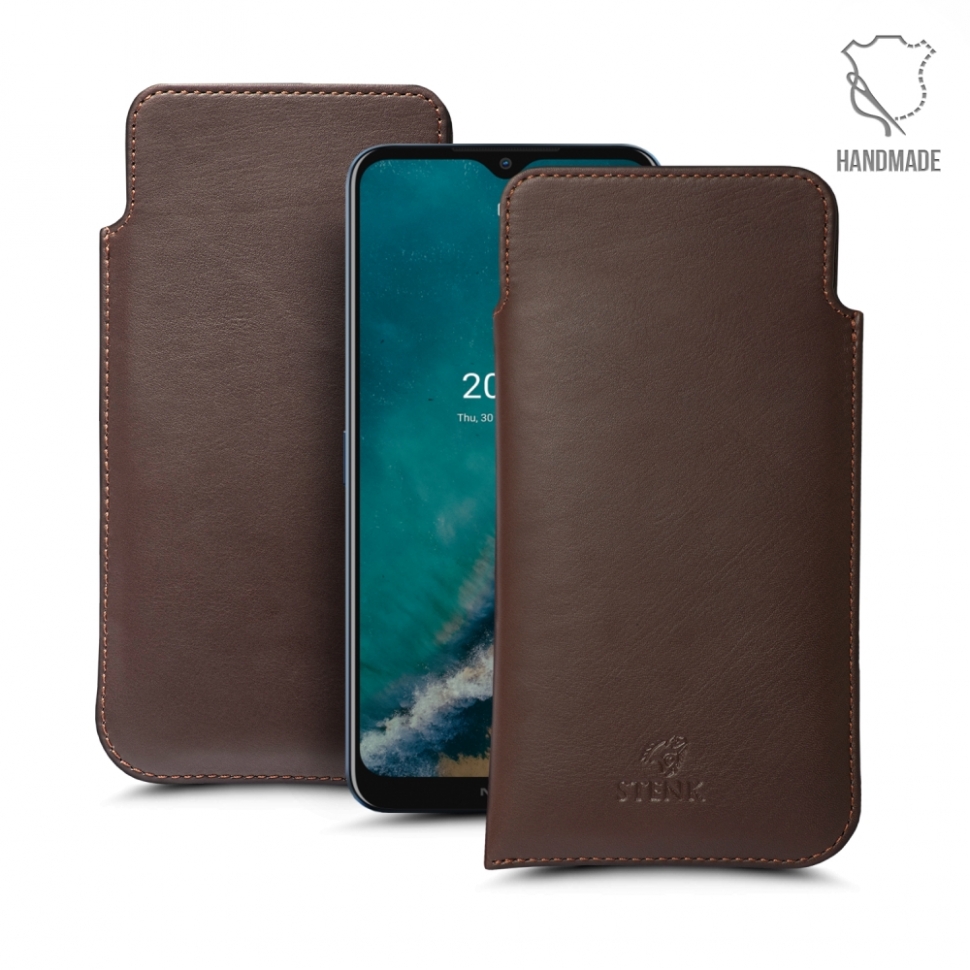 

Футляр Stenk Elegance для Nokia G50 Коричневый