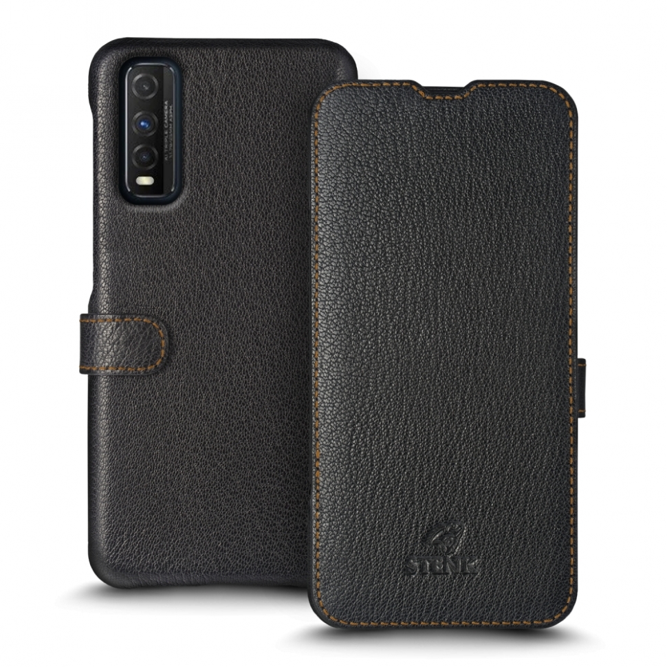 

Чехол книжка Stenk Premium для Vivo iQOO U1 Чёрный