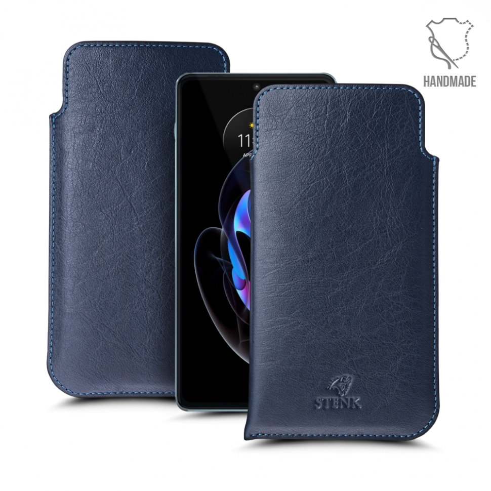 

Футляр Stenk Elegance для Motorola Edge 20 Pro Синий