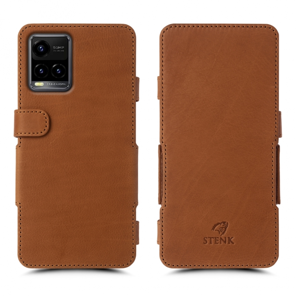 

Чехол книжка Stenk Prime для Vivo Y33s Camel