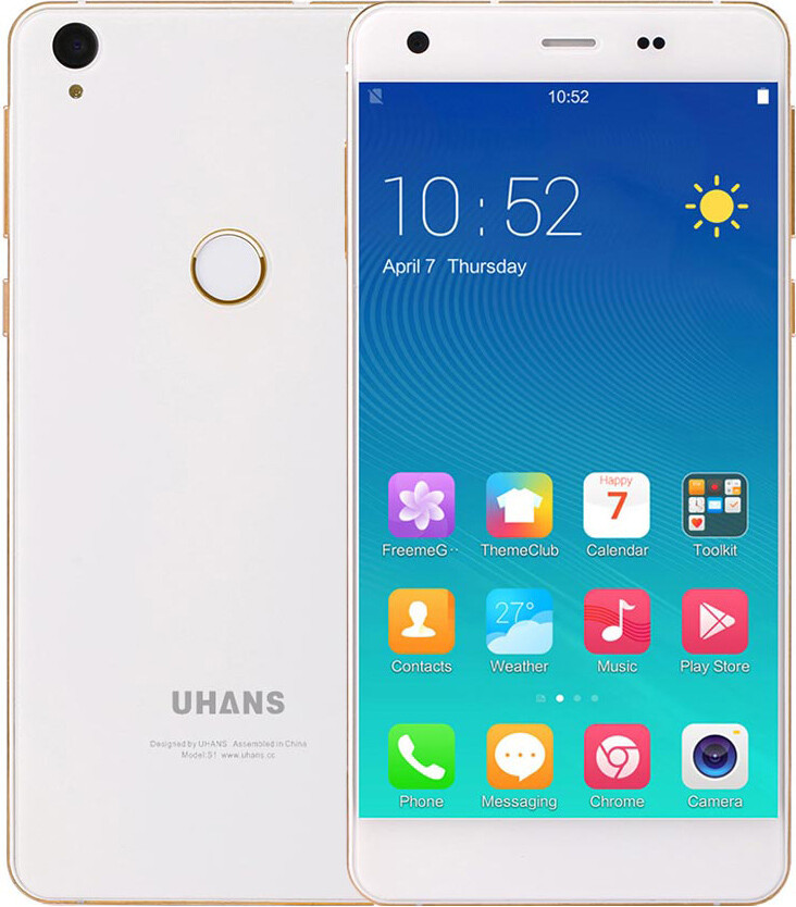 

Смартфон Uhans S1 3/32Gb White