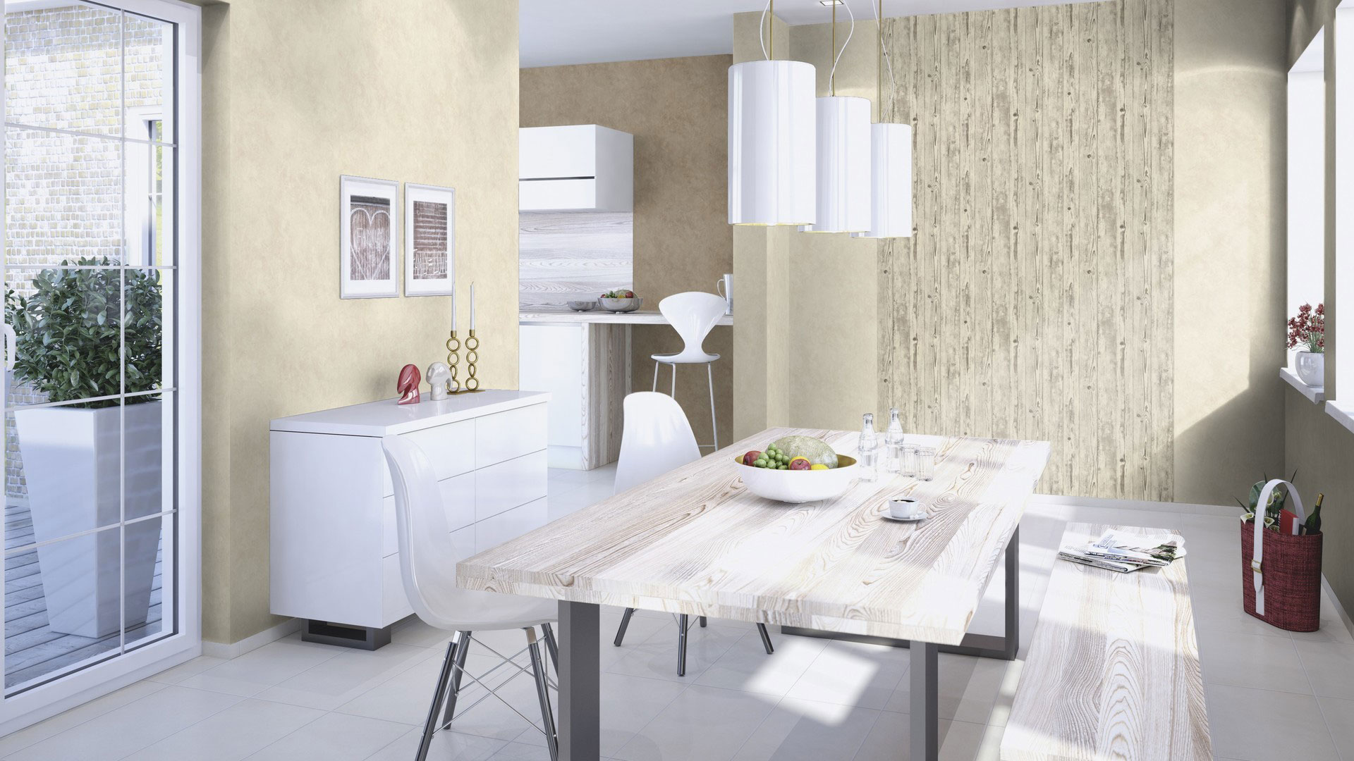 

Виниловые обои RASCH BRICK LANE 0.53 x 10 м (427318)