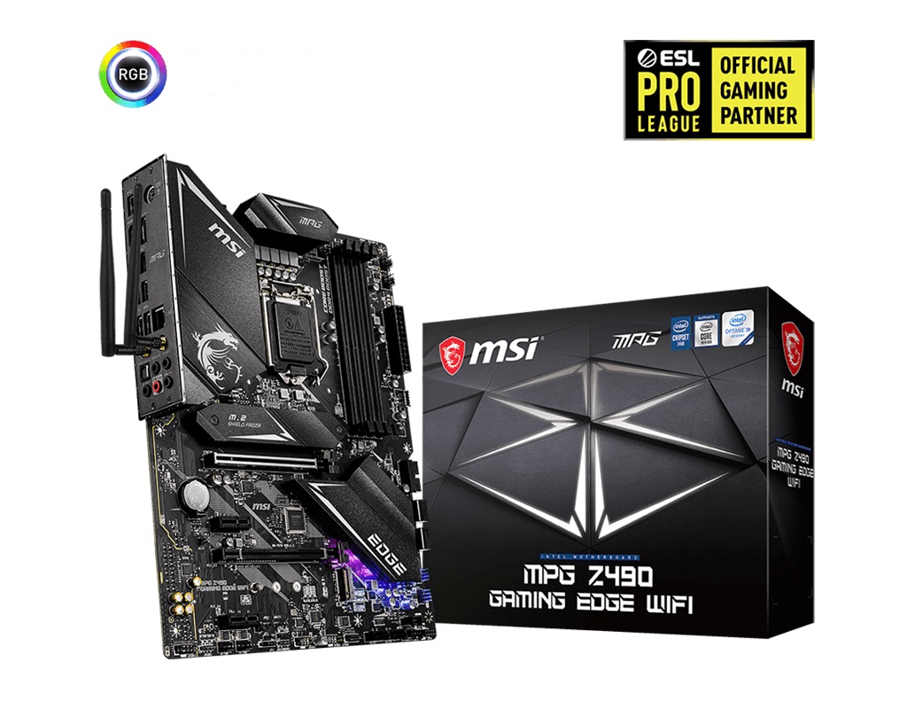 

Материнская плата MSI MPG Z490 Gaming Edge WiFi (MPG Z490) Over-Stock