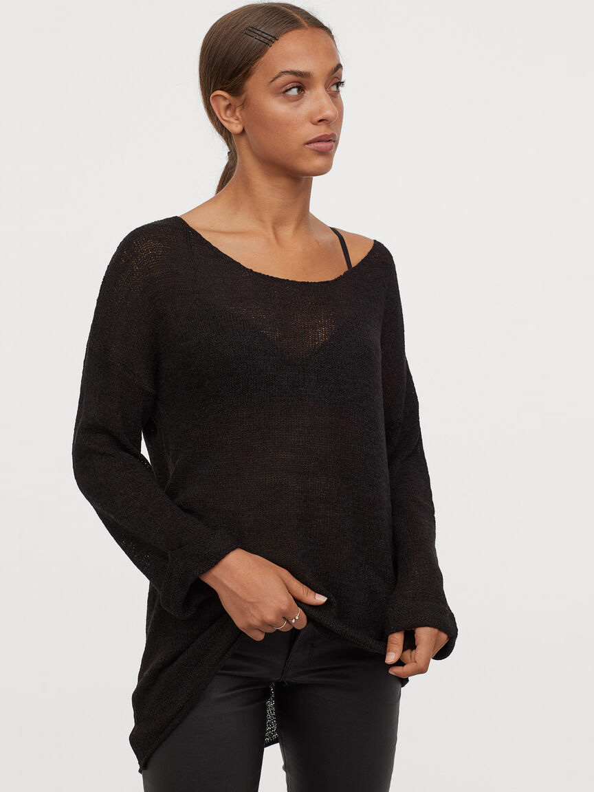 

Туника H&M 060678280  Черная, Туника H&M 060678280 S Черная