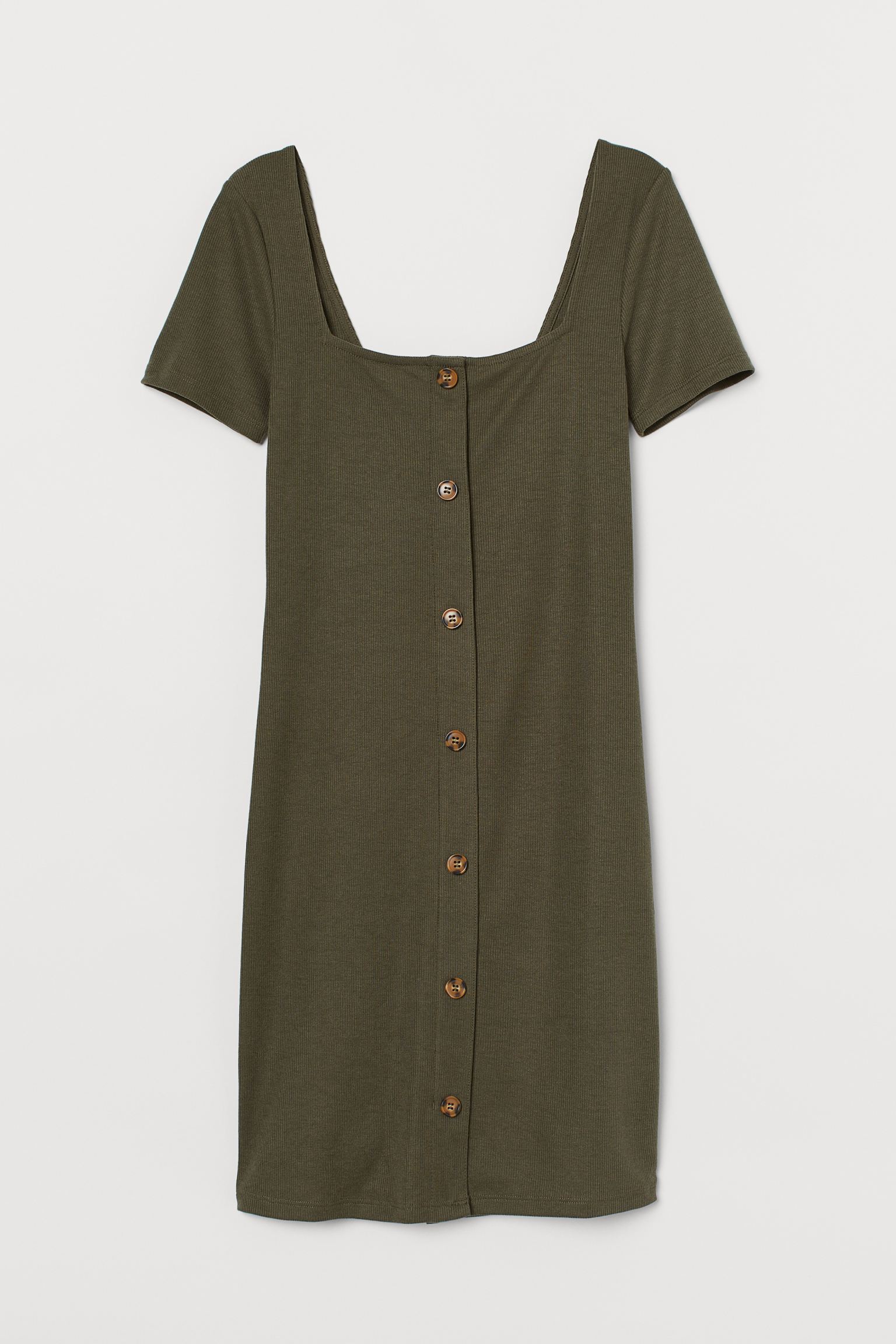 

Платье H&M  зеленый хаки 1412829045, Платье H&M S зеленый хаки 1412829045