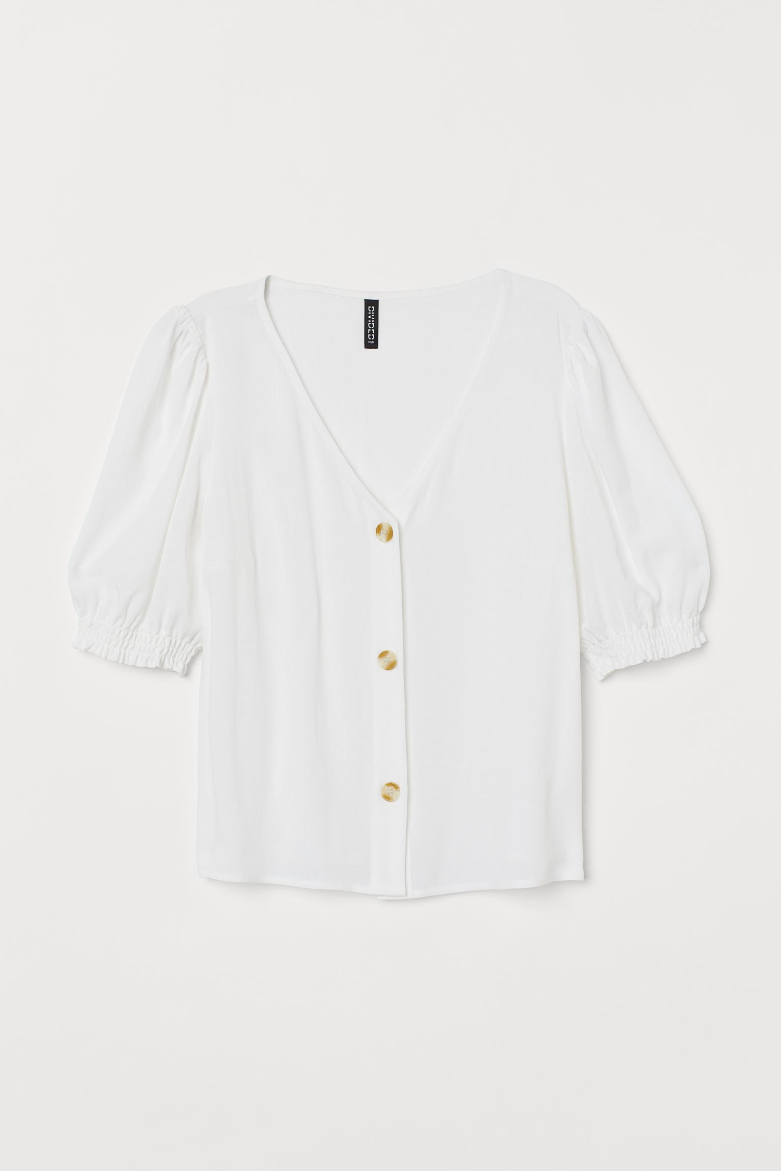 

Блуза H&M  белый 1312881817, Блуза H&M 36 белый 1312881817