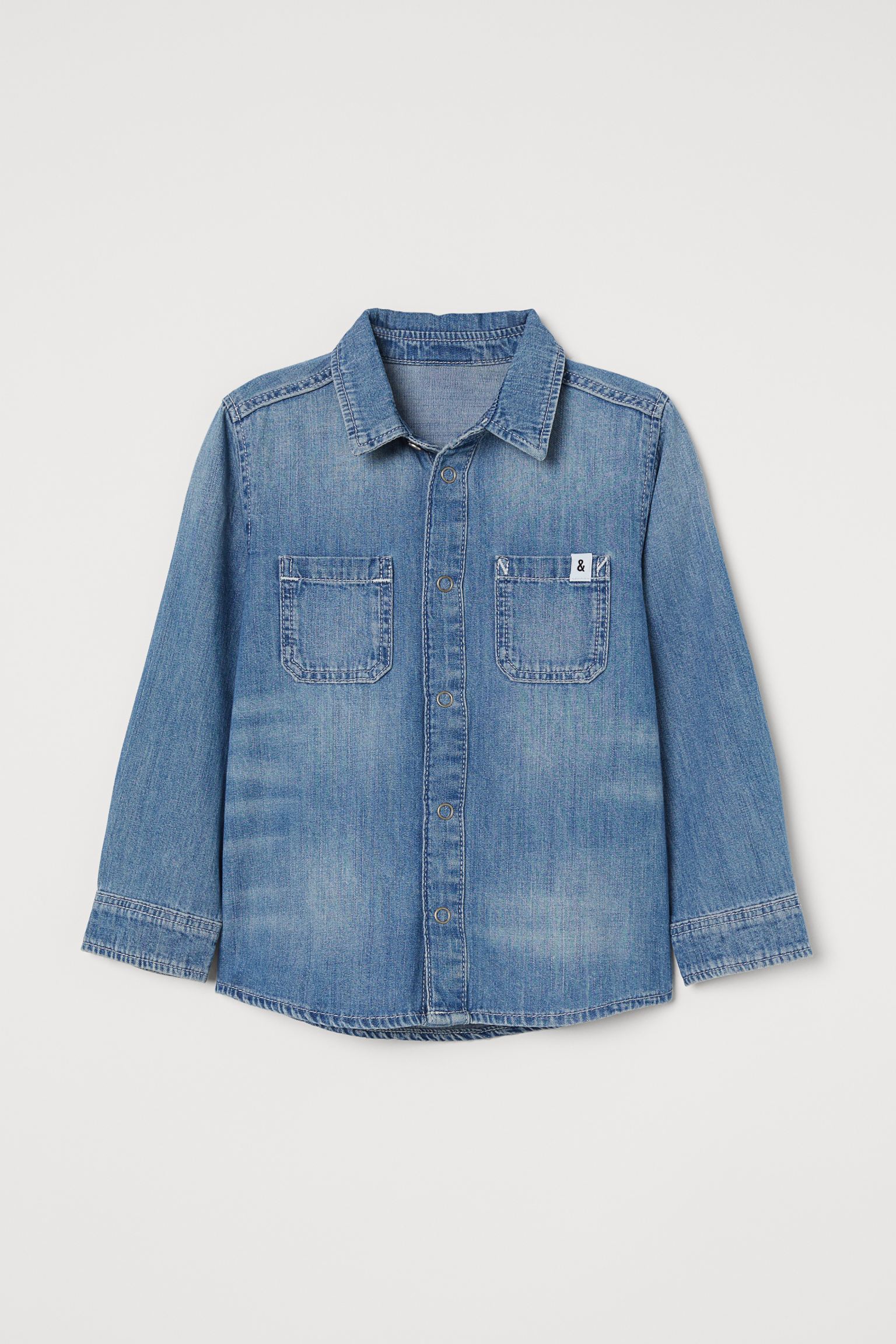

Рубашка H&M 98см голубой 1512746145