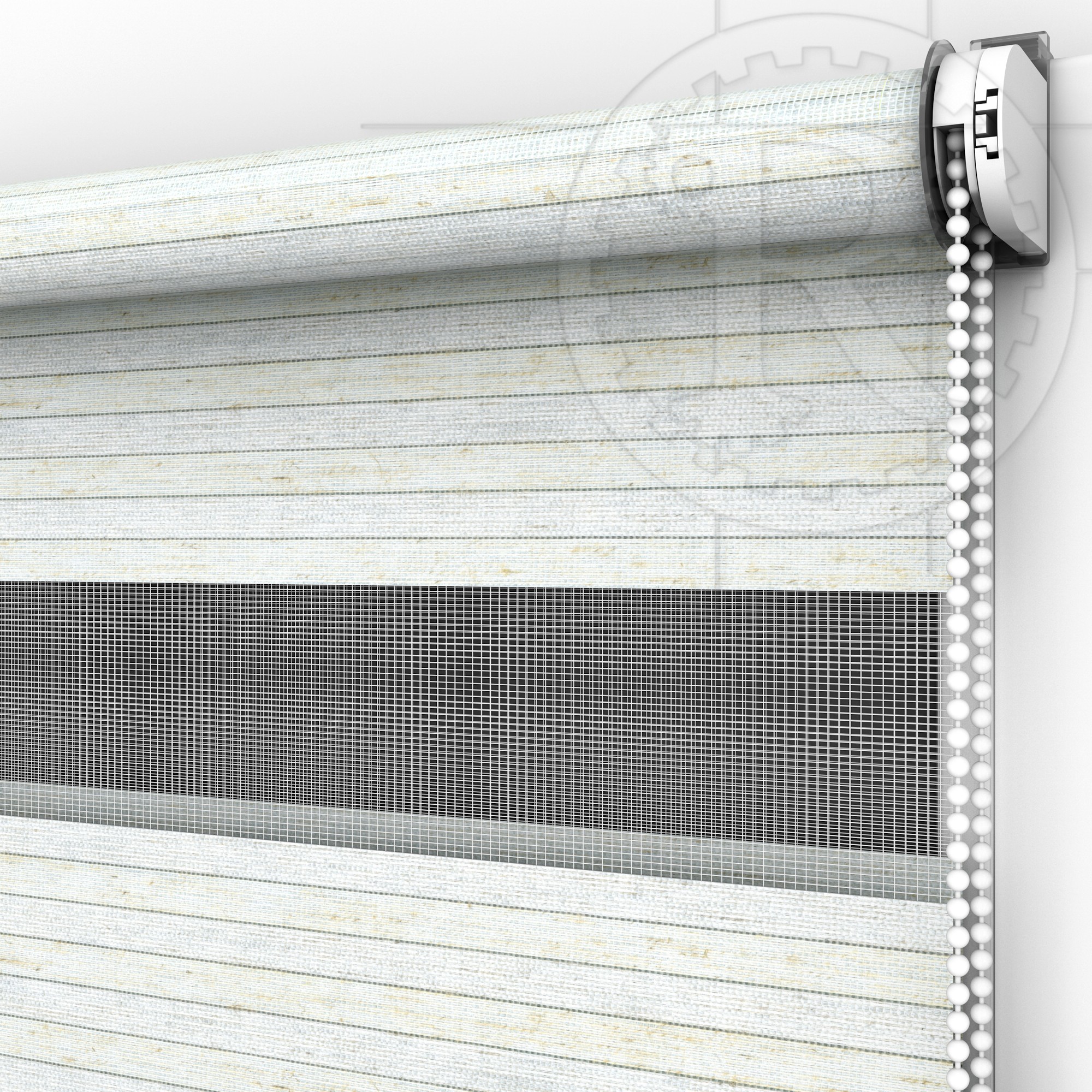 

Жалюзи День-Ночь Modern DN40101 Linen Lux 95 x 200 см