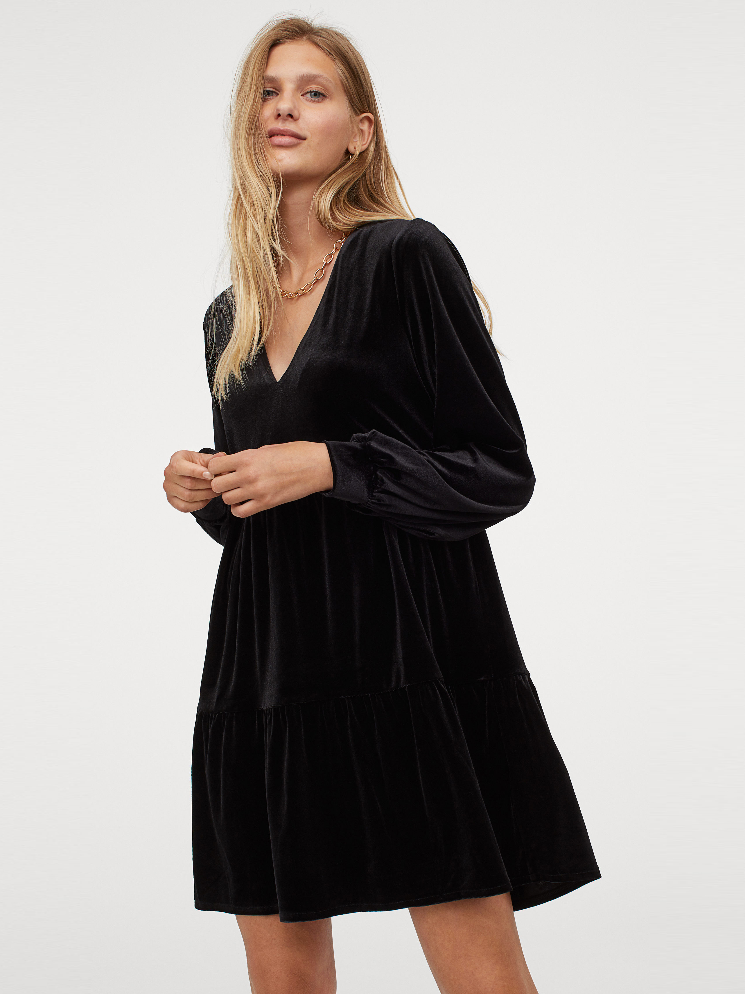 

Платье H&M 060886566  Черное, Платье H&M 060886566 XS Черное