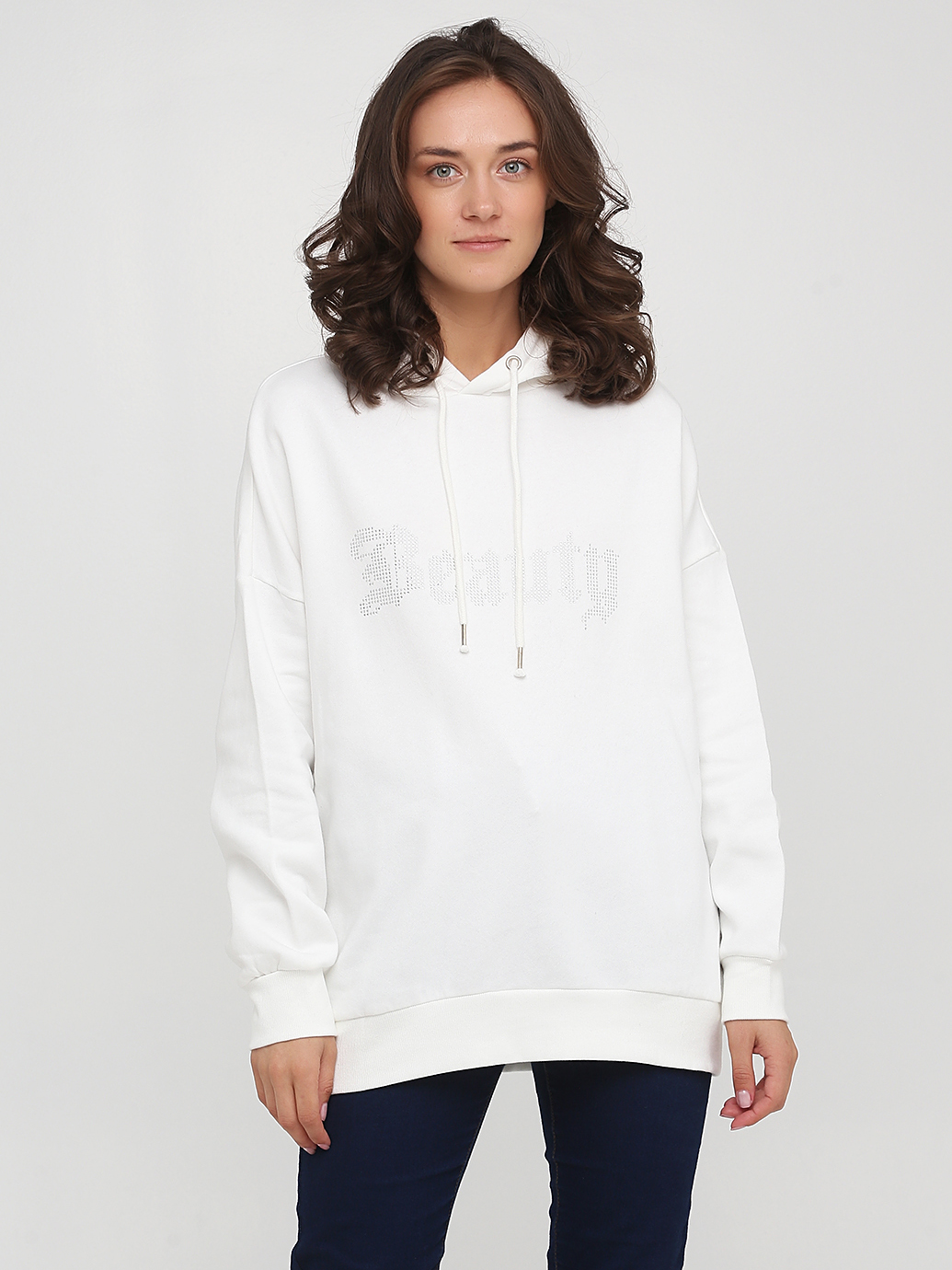 

Худи H&M 060784677 S Белое