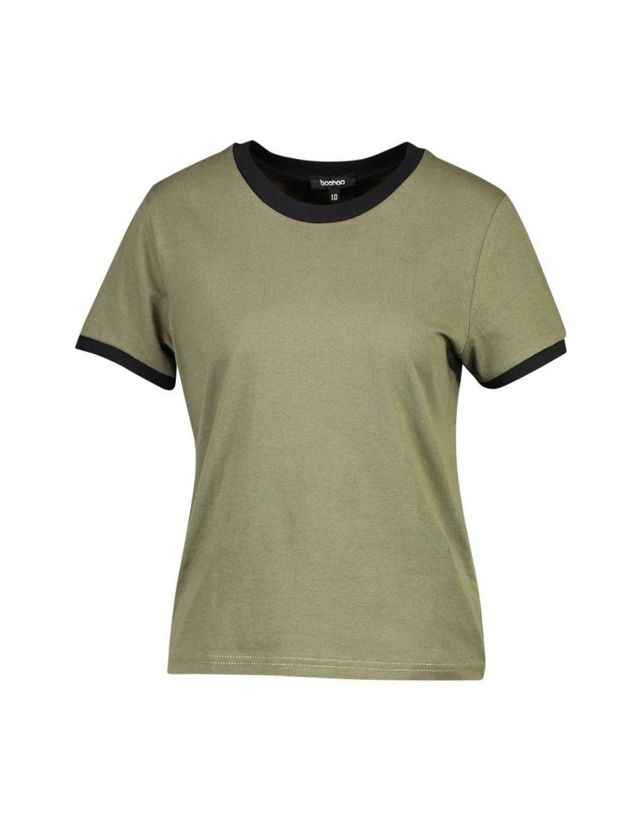 

Футболка Boohoo  хаки 8520123003635, Футболка Boohoo 44 хаки 8520123003635