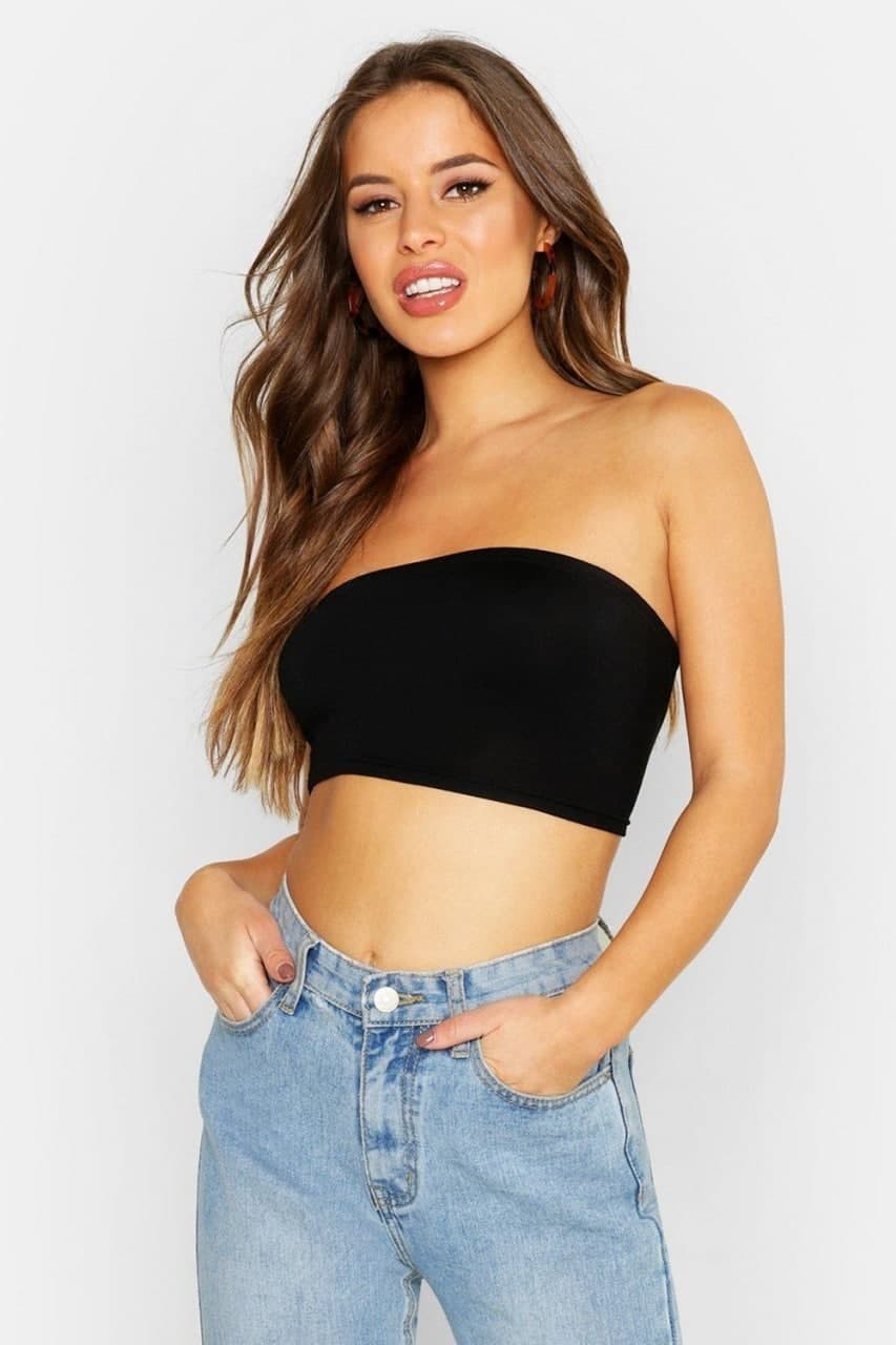 

Топ Boohoo  черный 8520123003488, Топ Boohoo 38 черный 8520123003488