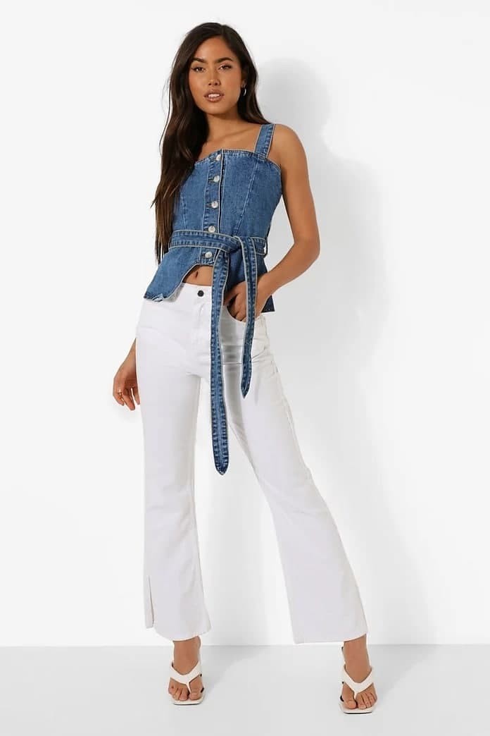 

Топ Boohoo 44 джинс 8520123003579