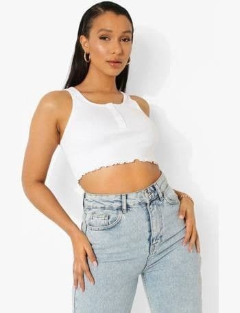 

Топ Boohoo  белый 520321500095, Топ Boohoo 40 белый 520321500095
