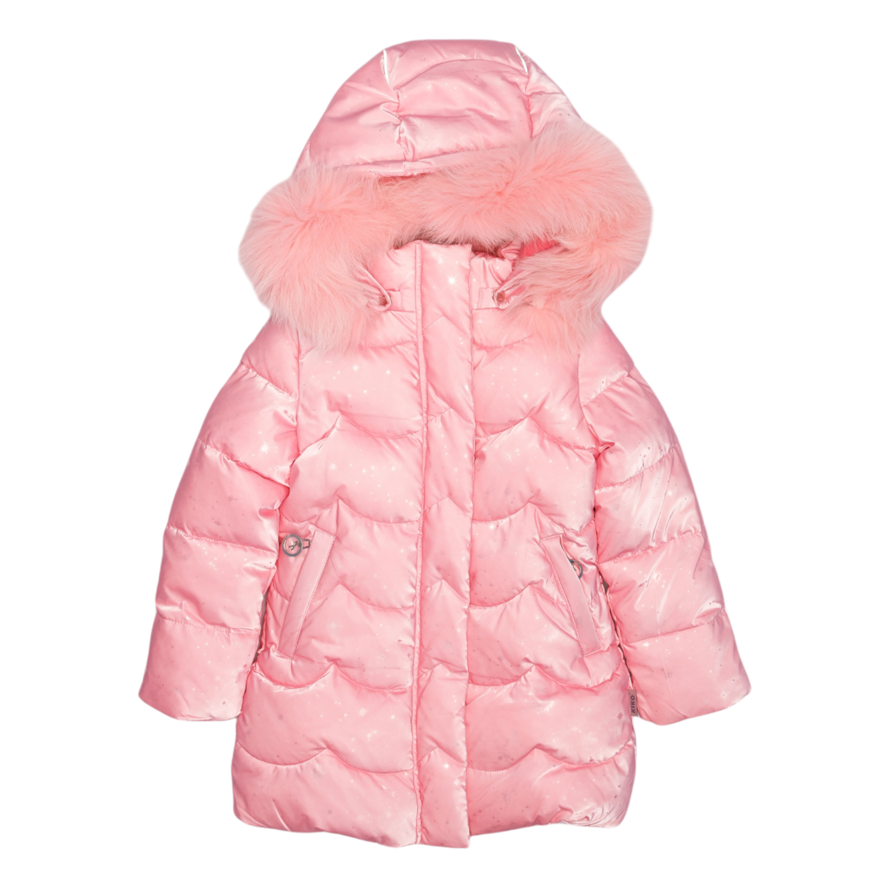 

Пальто зимнее Kiko/Donilo 6116 128 см Розовый
