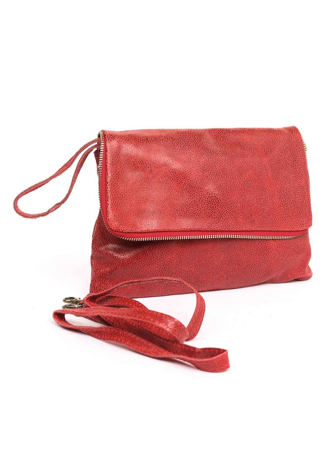 

Клатч Genuine Leather 1407_red Кожаный Красный