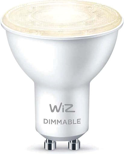

Умная лампочка WIZ GU10 4.7W(50W 400Lm) 2700K диммируемая Wi-Fi