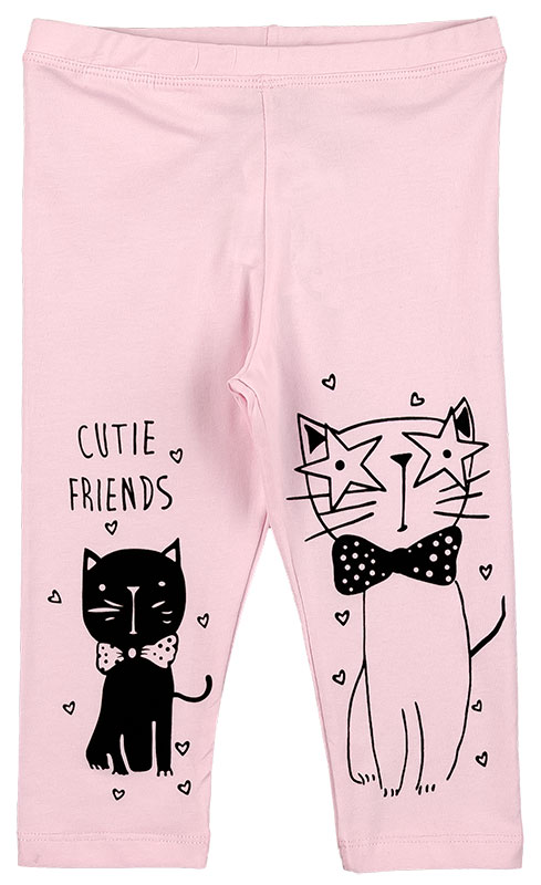 

Лосины 3/4 летние для девочки LOVETTI 98 см розовый