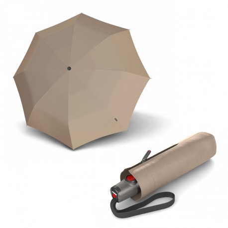 

Зонт складной Knirps T.100 Small Duomatic Taupe UV Protection Kn9531001600