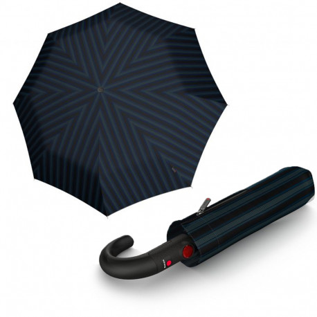 

Складной зонт Knirps T.260 Medium Duomatic 2Line Up Black Ecorepel Kn95 3260 8499