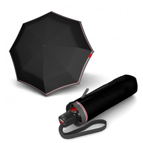 

Зонт складной Knirps T.100 Small Duomatic Id Black Kn9531004050