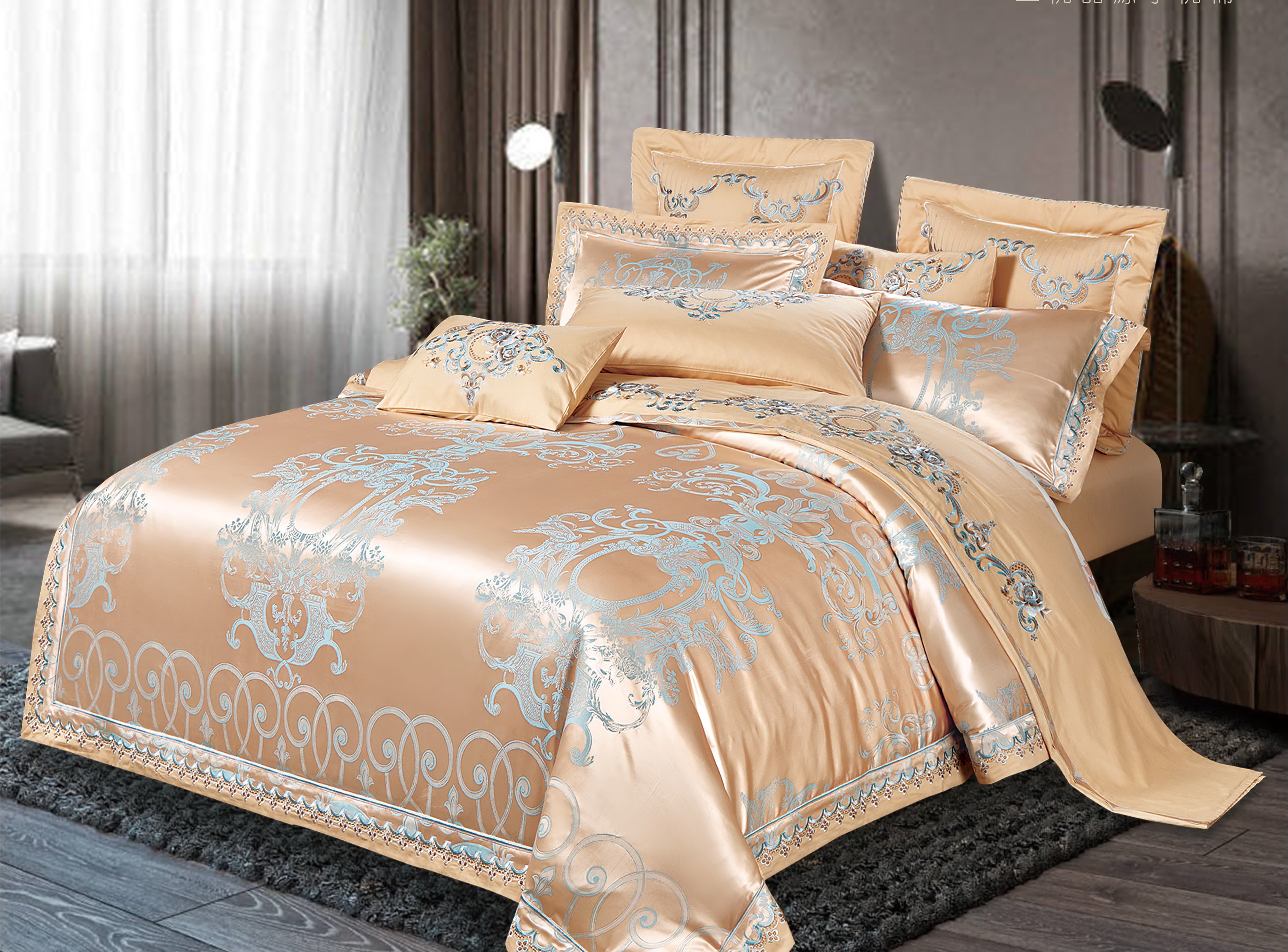 

Комплект постельного белья Bella Villa Сатин 160х220х2 (J-0068 Fm)