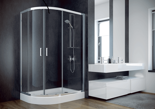 

Душова кабіна Besco Modern 120x90x185, скло з ефектом морозу (MA-120-90-M)