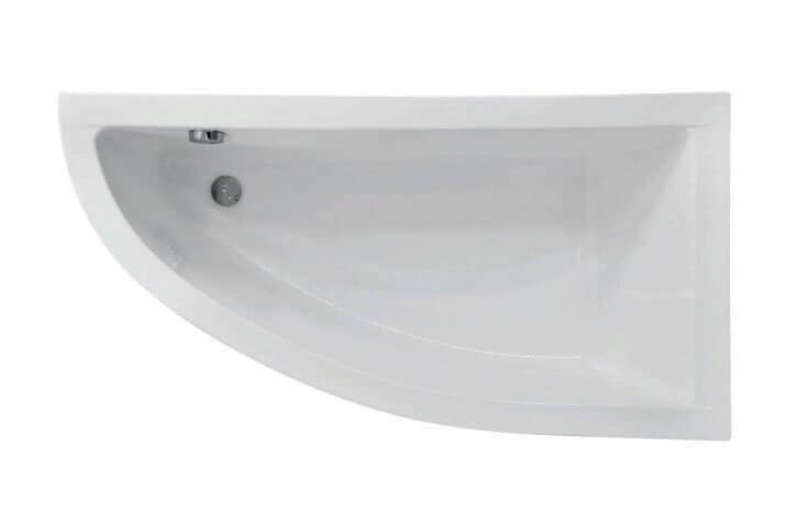 

Акрилова ванна Besco Praktika 150x70 R, асиметрична (WAP-150-NP)