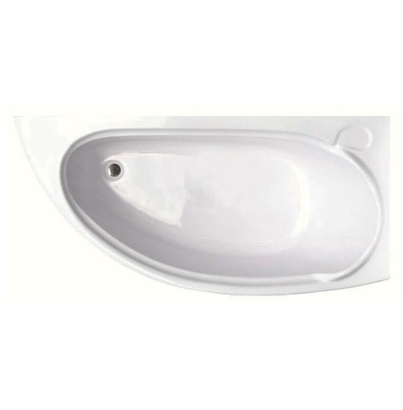 

Акрилова ванна Besco Mini 150x70 R, асиметрична (WAM-150-MNP)