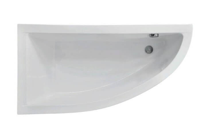 

Акрилова ванна Besco Praktika 140x70 L, асиметрична (WAP-140-NL)