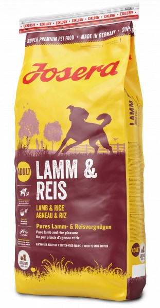 

Сухой корм Josera Lamm & Reis для взрослых собак 15 кг (4032254743354)