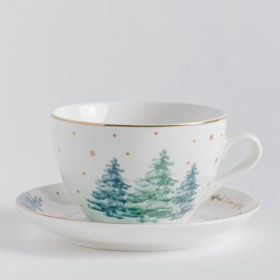 

Чашка с блюдцем Home&You Joyeux 2