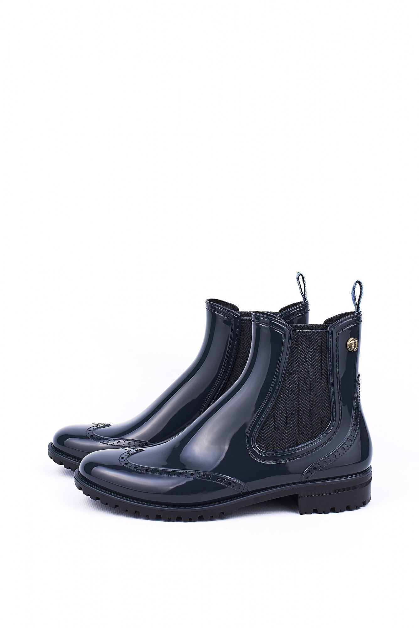 

Ботинки резиновые Trussardi 41 Синий 150