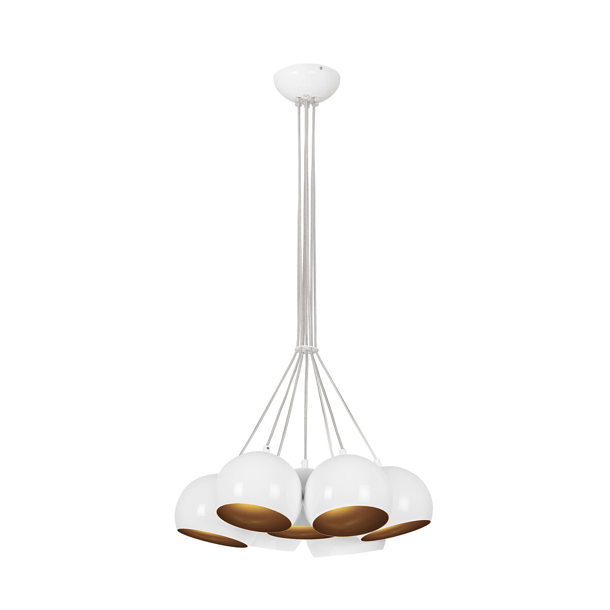 

Світильник підвіс Nowodvorski BALL WHITE-GOLD VII zwis PL (6604)