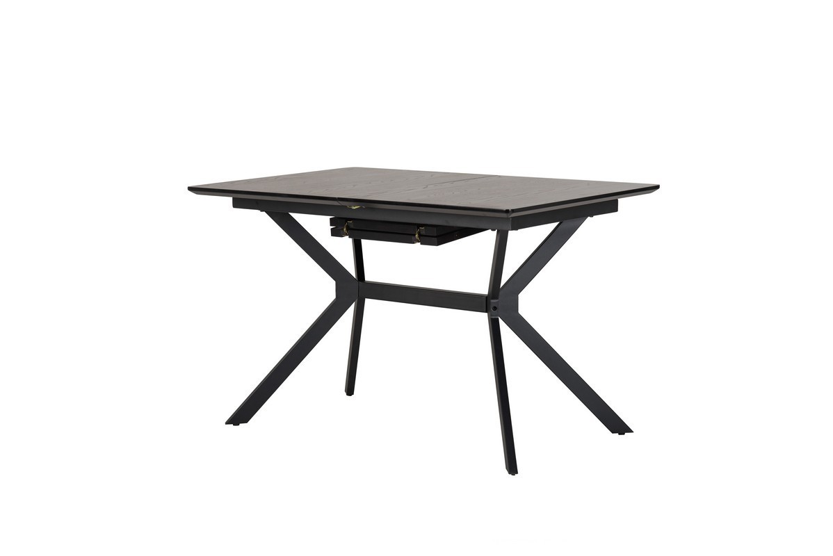 

Стол Бари 120-160x80x76 см чёрный чёрный