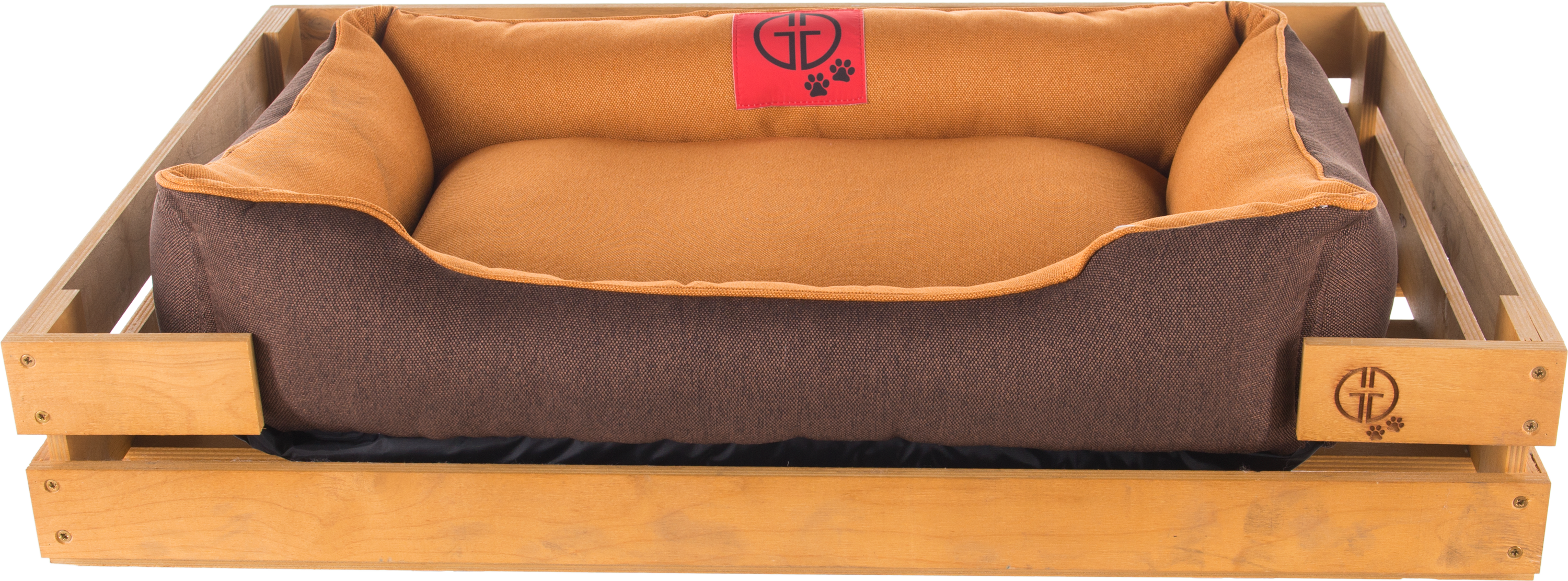 

Лежак GT Dreamer Kit Pine M 78 x 54 x 12 см (Beige-Brown)
