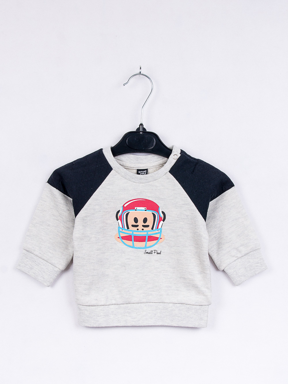 

Свитшот с вставками Small Paul PF8017W2 74 cm (7567674cm) Серый