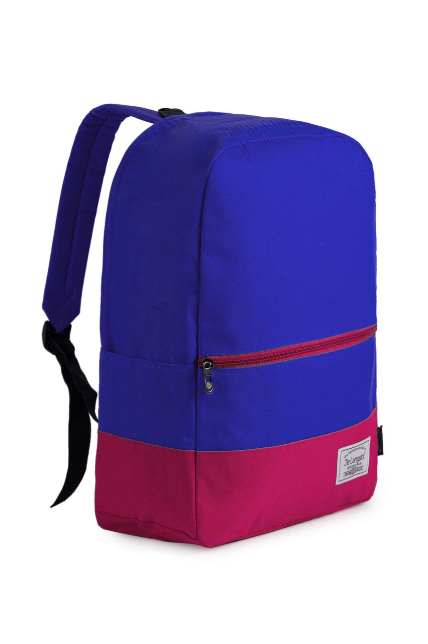 

Рюкзак Langshi Blue-Pink SKL35-188102
