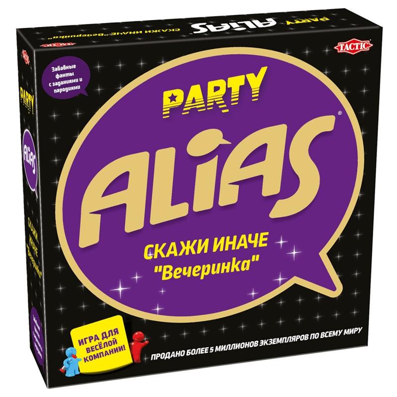 

Настольная игра Tactic Alias. Party (Вечеринка. Скажи Иначе) (58795)