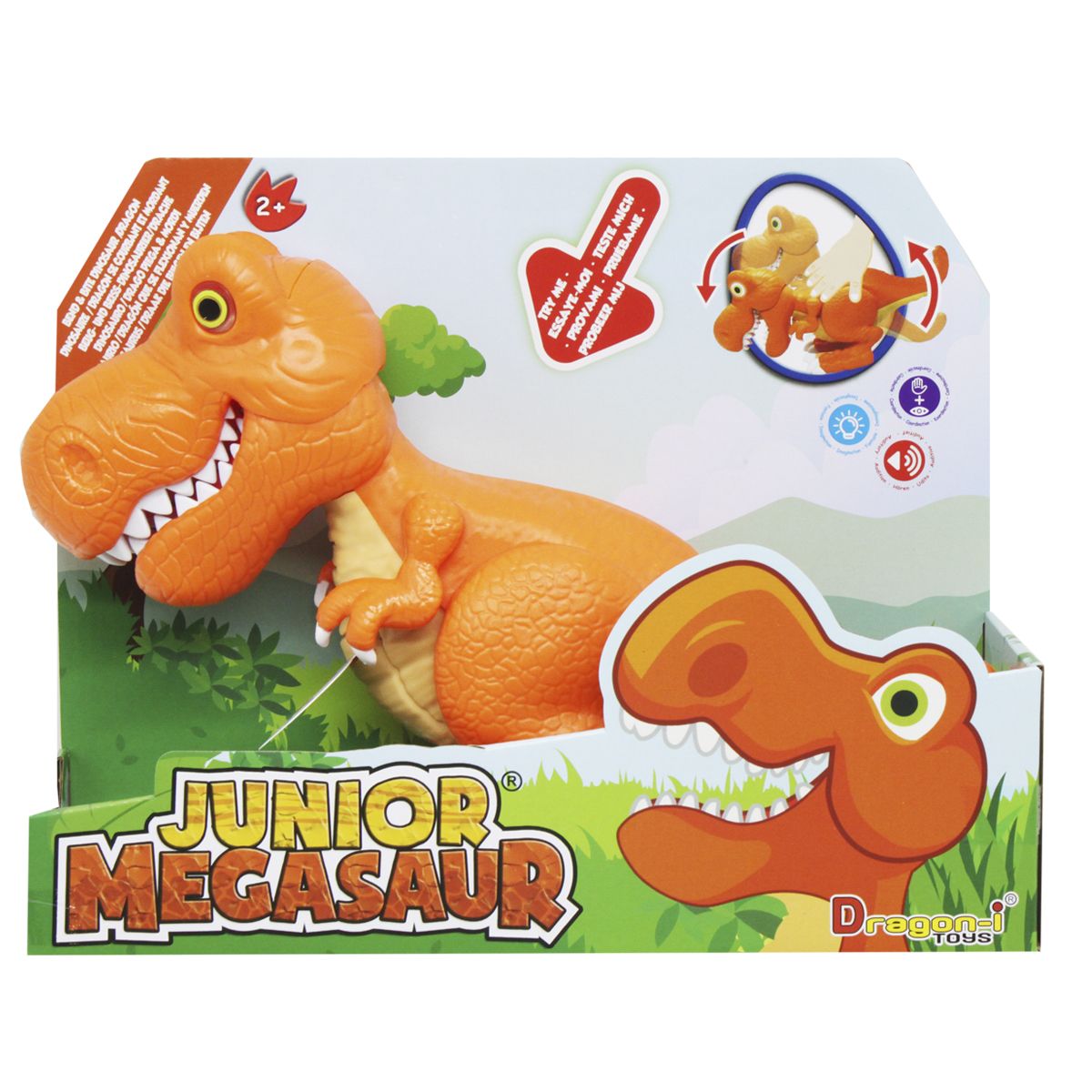 

Игрушка джуниор Мегазавр Ти-Рекс оранжевый MiC (80079) (172176)