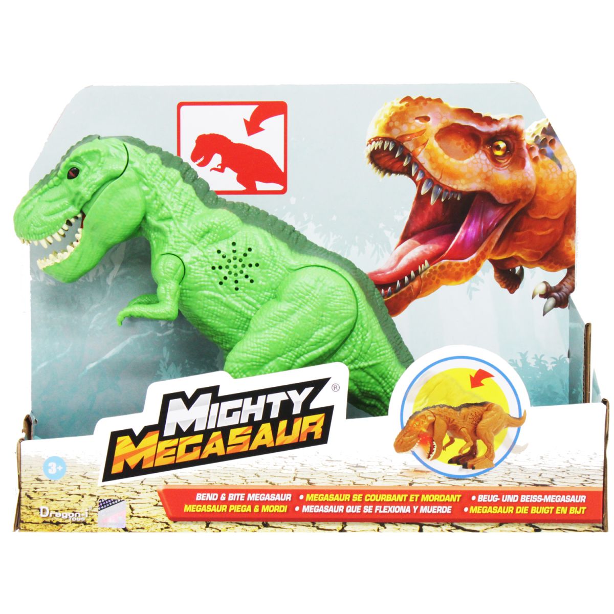 

Игрушка Мегазавр Ти-Рекс зелёный MiC (80086) (176689)