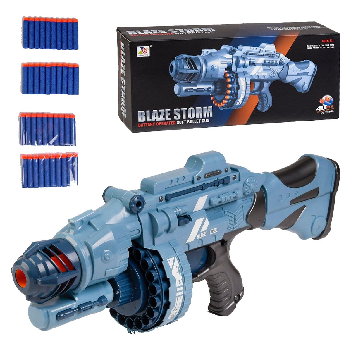 

Автомат Blaze Storm с патронами MiC (ZC7076) (176430)