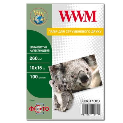 

Бумага WWM 10x15 (SS260.F100/C)