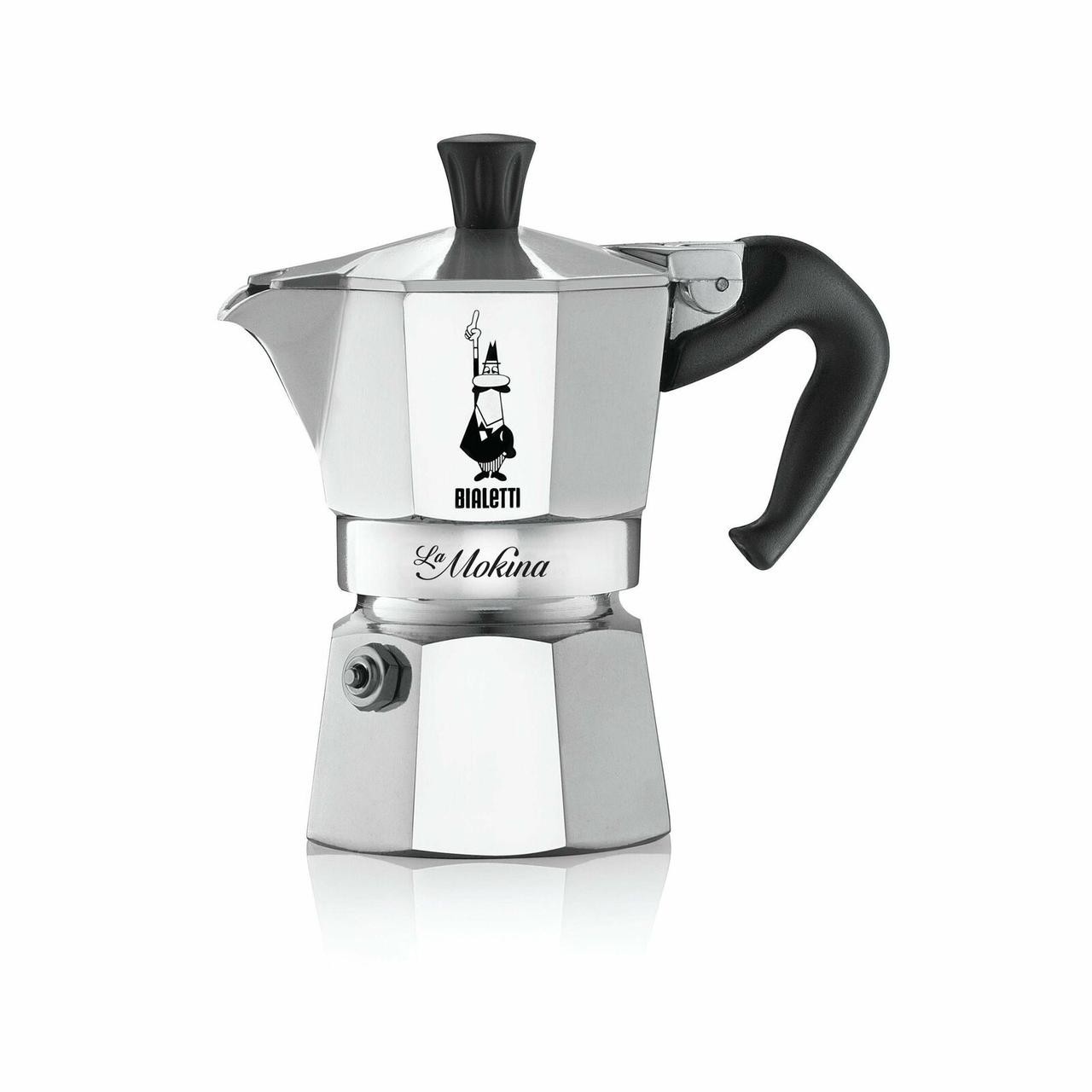 

Гейзерная кофеварка Bialetti La Mokina на одну чашку, 40 мл